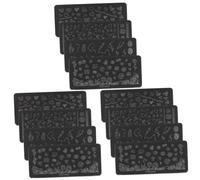 Healvian 12pcs Nail Stamping Plates for Nail Art Creative Manicure Templates for Beginners Unique Designs for Stunning Decor