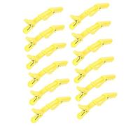 Healvian 12pcs Professional Hair Clips for Salon Non Slip Duck Billed Hair Sectioning Clamps for Hairdressing Styling and Face Washing Durable and Lightweight Design