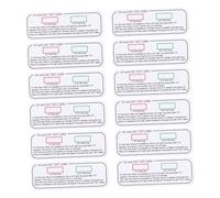 Healvian 12pcs Uv Test Card Indicator Cards for Household Use Indoor Identifiers