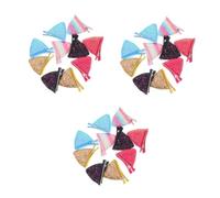 Healvian 15 Pairs Cat Ear Hair Clips Glitter Sequin Snap Clips for Women Secure Fit Cosplay Accessories for Halloween Christmas Party and Everyday Wear Pastel Colors