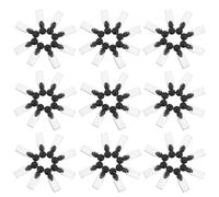 Healvian 150pcs 0.5ml Mini Perfume Vial Bottles with Ball Stoppers, Glass Essential Oil Sample Mini Vials, Leakproof and Refillable on The Go and Professional Needs