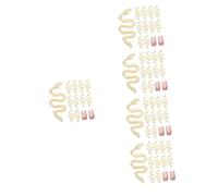 Healvian 150pcs Elegant Snake Nail Charms Rhinestone Manicure Accessories for Unique Nail Art Designs Delicate Decorations for Crafts and Fashionable Styles