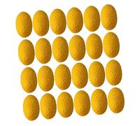 Healvian 150pcs Natural Silk Exfoliating Cleansing for Deep Skin Care Blackhead Removal Gentle Face Scrub Suitable for Skin Types Yellow for Cleansing