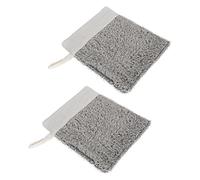 Healvian 15pcs Bath Exfoliating Gloves Shower Cleaning Mittens Face Wipes Massaging Gloves for Body Cleaning Men Women Material