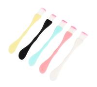 Healvian 15pcs Facial Mask Stir Stick Double-head Brush Skin Care Beauty Tool Diy Plastic Brush for Mask Applicator Random Color