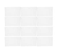 Healvian 16 Pcs PVC Card Sleeves Double-Sided Insert Protection for Id Cards Small Size Top Opening Photo and Document Sleeve Protectors for Office and Travel