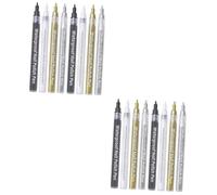 Healvian 16pcs Nail Art Pens Nail Painting Tools for Easy Design Lightweight Graffiti Dotting Liner Pens for Salon and Home Use