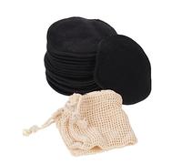 Healvian 16pcs Reusable Makeup Remover Cotton Pads for Facial Cleansing Fiber Face Wipes Cotton Net Bag for Lady Women Daily Makeup Removal Routine