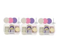Healvian 180pcs Electric Callus Remover Sandpaper Discs for Feet Care Exfoliating Dead Skin and Calluses Manicure Pedicure Tool Bearing Storage Box