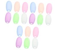 Healvian 18pcs Food-Grade Toothbrush Covers Lightweight Protective Caps for Travel Compatible Toothbrush Convenient and Hygienic Travel Accessory