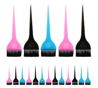 Healvian 18pcs Hair Dye Brush Color Brushes Hair Coloring Tools for Home Salon Use Ergonomic Grip Easy to Clean Assorted Plastic Professional Applicators