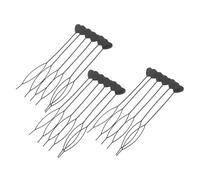 Healvian 18pcs Hair Styling Kits Braiding Tools for Beginners Bead Threading Tool Cord Braiding Kit Bead Puller for Hair for Daily Use and Special Occasions