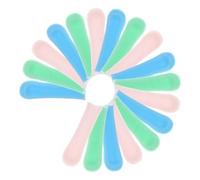Healvian 18Pcs Silicone Ear Scoop Sleeves Soft Replacement Covers for Ear Wax Removal Compatible Spoons Comfortable Gentle Cleaning for Adults