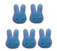 Healvian 1bag Cartoon Bunny Hairpins Brooches Accessories for Girls Handmade Clips for Easter Celebration Cute Hair Ornaments for Boys and Girls and Women