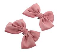 Healvian 1Pair Retro Bow Shoe Clips Elegant Bridal Decorations for High Heels Reusable Charms for Weddings Engagements Birthdays and Prom Versatile Shoe Embellishments Korean