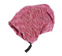 Healvian 1Pc Creative Elastic Sleeping Hat for Women Wide Brimmed Hair Protector Cap Double Satin Lined Design for Long Hair Braids Floral Pattern