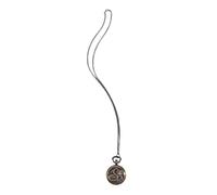 Healvian 1Pc Creative Retro Carved Pocket Watch with Snake Design Unisex Skeleton Fob Watch Elegant Accessory for Vintage Dress Up Birthdays and Anniversaries