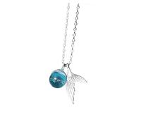 Healvian 1Pc Pendant Necklace Chain Necklace with Teardrop Design Elegant Jewelry for Women and for Friends and Loved Ones
