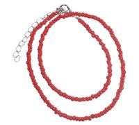 Healvian 1Pc Rice Bead Necklace for Women Simple Individual Character Design Chic and Fashionable Accessory for Parties Vacations and Everyday Wear