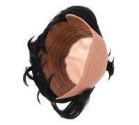 Healvian 1pc Wig Bald Periwig Shinobu Cosplay Wig Costume Party Adornment Samurai Hairpiece for Cosplay