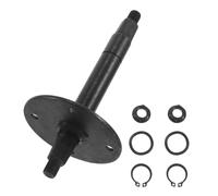 Healvian 1set Exercise Bike Crankshaft Replacement for Indoor Cycling Bikes Centre Axle with Smooth Transmission Compatible Exercise Machine Part for Home Workout