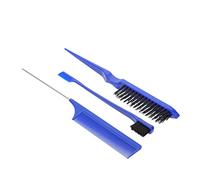 Healvian 1set Portable Hair Comb for Detangling and Styling for All Hair Types Lightweight and for Home Use and Travel Includes Pin Tail Comb