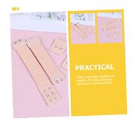 Healvian 2 Sets Elastic Extender Straps Stretchy Band for Women Bras and Wigs Adjustable Tightening Extender Comfortable DIY Accessory for Daily Wear