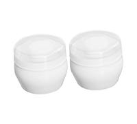 Healvian 2 Sets Talcum Powder Puff for Boy Girl and Gentle Plush Body Puff with Handle for Even Smooth Application and Convenient Loose Powder Dispensing