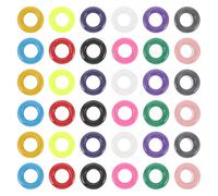 Healvian 200 Sets Multi-Functional Metal Eyelets Shoe Rivets Set with 200 Mixed Colour Round Grommet Eyelets 5mm for DIY Shoe Making Supplies and Clothing Accessories Repair Random Color