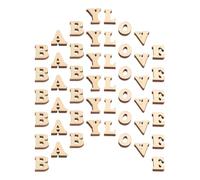 Healvian 200Pcs 15Mm Mini Wooden Alphabet Letters for DIY Crafting Small Wood Letter Tiles for Scrapbooking and Home Decor for Artistic Projects