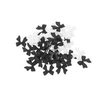 Healvian 200pcs Bow Nail Charms for Nail Art for Home Salon Use Delicate Bow Design for Parties and Special Occasions
