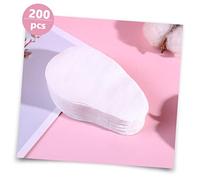 Healvian 200Pcs Mango Shaped Household Eye Pads Ultra Thin Comfortable Eye Papers for Moisture Absorption for Travel Camping