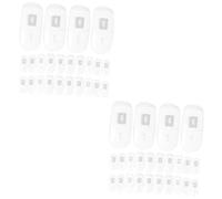 Healvian 200pcs Nail Practice Tips Flexible Display Sticks for Nail Art for Beginners Professionals to Gel Polish Techniques