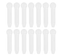 Healvian 200pcs Silicone Earring Backs Safety Backs for Earrings Round Head Prevent Oxidation and Easy to Wear Soft Replacement for Studs