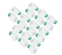 Healvian 20pcs Green-tip U-shaped Camping Lantern Mantles Gauze Shade for Kerosene and Propane Gas Lamps Outdoor Camping Lantern Accessories