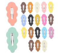 Healvian 20pcs Hair Clips for Thin Hair Snap Hairpins Lightweight Candy Color Barrettes for Women Accessories with Gradient
