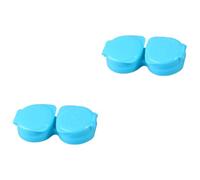Healvian 20pcs Lens Case Holder for Travel Home Storage Compact Lens Container Lightweight Safe for for Outdoor Activities