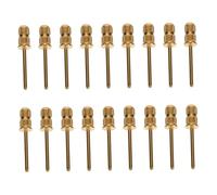 Healvian 20pcs Nail Sanding Bands with 2.35mm Mandrel Nail Drill Bits for Manicure and Pedicure Gel Art Cuticle Drill Bit Accessories for Professional and Home Use