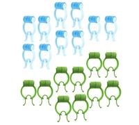 Healvian 20pcs Nose Bleed Stoppers Breathing Exercise Clip Portable Nose Clip for Epistaxis Care