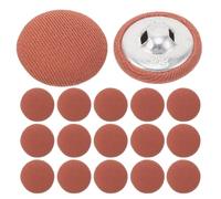 Healvian 20pcs Round Fabric Covered Buttons Caramel Color for Coats Jackets Shirts Soft Touch Sewing Replacement Buttons for DIY Crafts Office Parties and Daily Wear