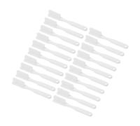 Healvian 20pcs Small Flat Head Toothbrushes Short Handle for Prison Use Portable Safety-Compliant Teeth Cleaning Brushes Compact Design for Oral Hygiene Maintenance