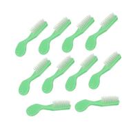 Healvian 20pcs Toothbrush with Soft Bristles and Short Thumb Handle Manual Brushes for Gentle Teeth Cleaning Safe Oral Care for Prisons and Secure Facilities