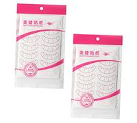 Healvian 20Sheets Five Point Eyelash Extension Positioning Stickers Adhesive Pads for Accurate Lash Isolation and Practice Essential Tools for Beginners