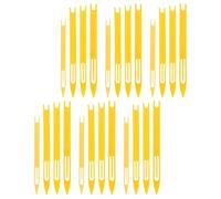 Healvian 24pcs Fishing Net Repair Needles Kit with Plastic Netting Shuttles for Fishnet Mending Rustproof Net Mending Tools Set and Weaving Maintenance