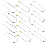 Healvian 24pcs Hot Roller Clips Hair Curler Replacement with Securing Pins for Hot Rollers Home Salon Styling