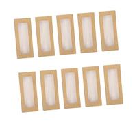 Healvian 24pcs Practical Empty Eyelash Box Style Glitter Lash Container with Transparent Window for Easy Storage and Viewing for Personal Use Professional Makeup Artists