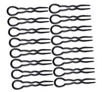 Healvian 24pcs U Shaped Hair Forks for Women Lightweight Bun Hairpins for Stylish Updos for All Occasions Includes French Hair Sticks and Accessories for Elegant Hairstyles
