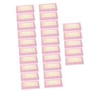 Healvian 25Pcs Colorful Eyelash Storage Boxes Lash Packaging Cases with Secure Seal for False Eyelashes Protection and Organization Portable Cosmetic Packaging for Daily Use
