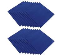 Healvian 25pcs Disposable Linen-Feel Hand Towels Extra Thick Absorbent Guest Napkins Soft Cloth-Texture Bathroom Paper Towels for Weddings Parties Kitchen in Dark Blue