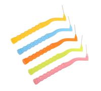 Healvian 25pcs Mini Interdental Brushes for Braces Plastic Orthodontic Interdental Flossers for Oral Cleaning Between Teeth